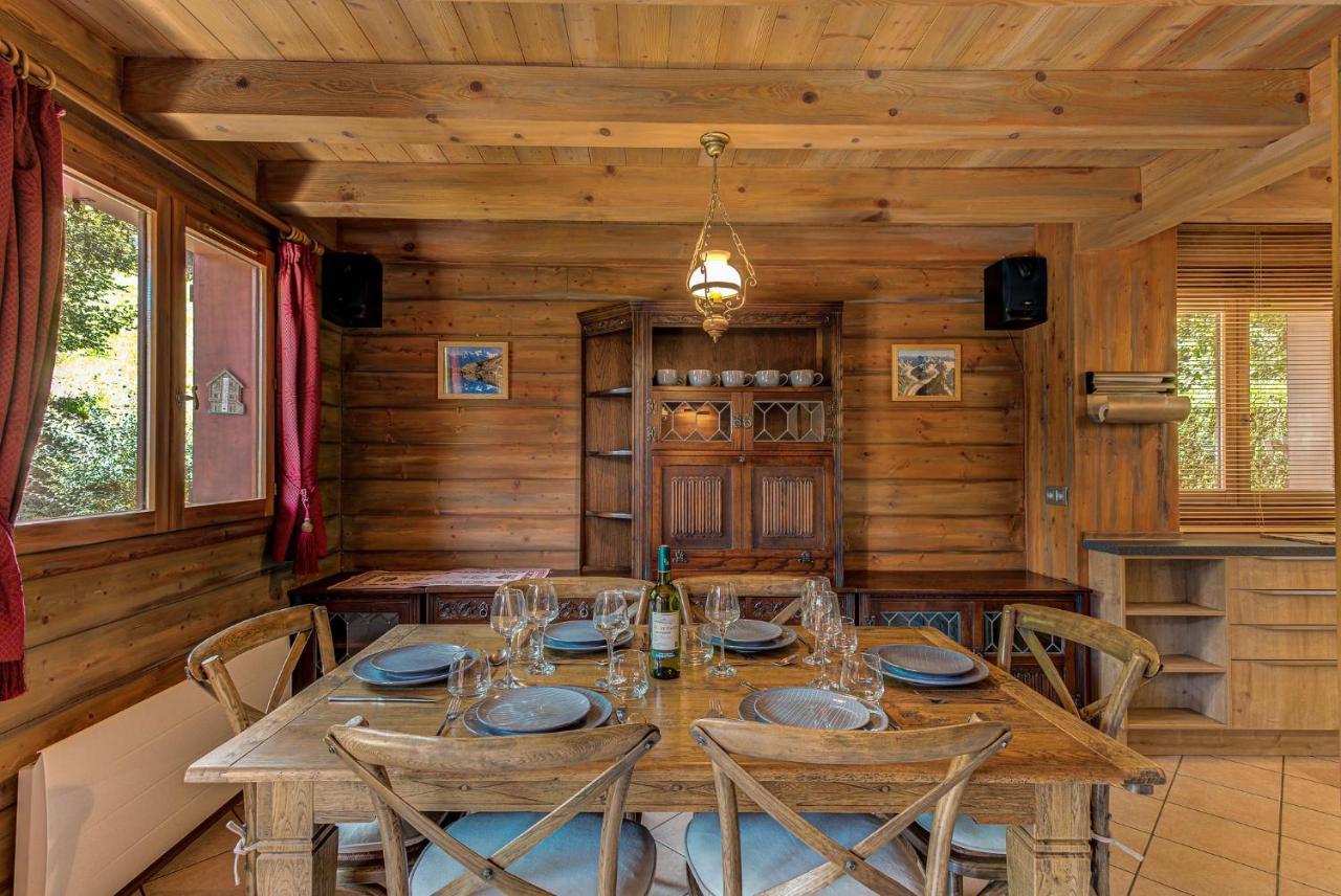 Chalet Blackbushe - Traditional Chalet - Alpes Travel - Sleeps 4-6 莱苏什 外观 照片